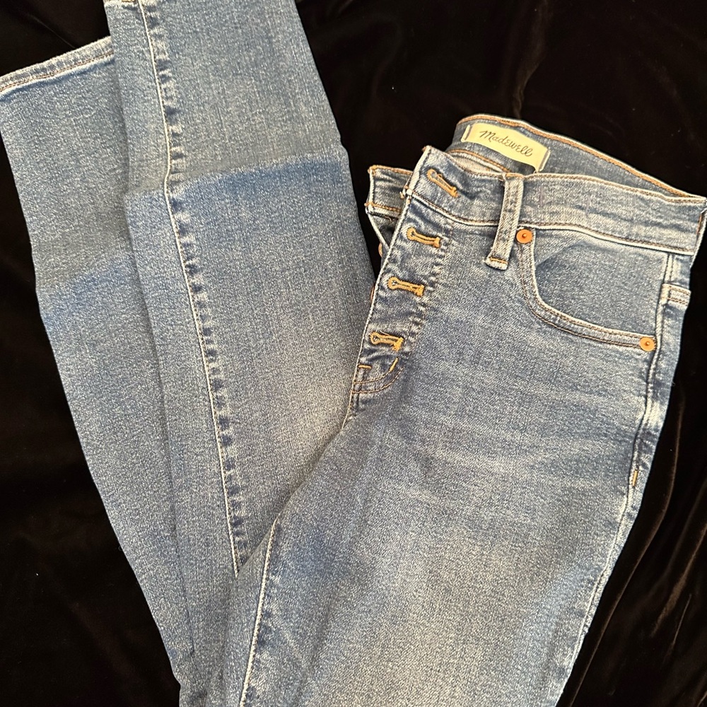 Madewell High Rise Blue Jeans